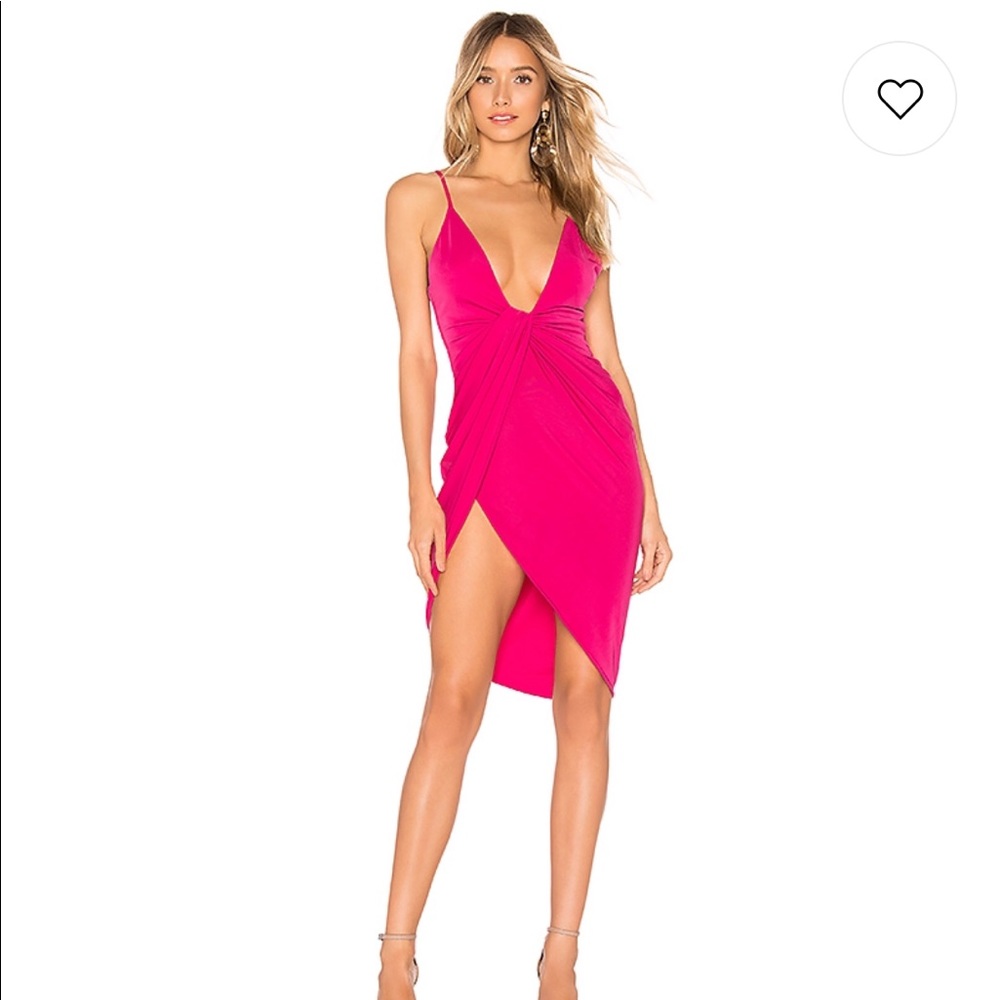 Darcy Dress in Magenta by  h:ours